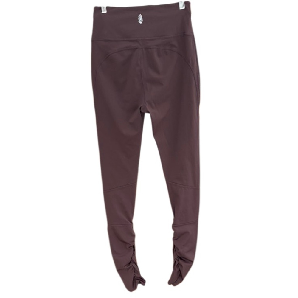 Free People Movement High Rise Ankle Freeform ruched leggings size Small. - Picture 6 of 9